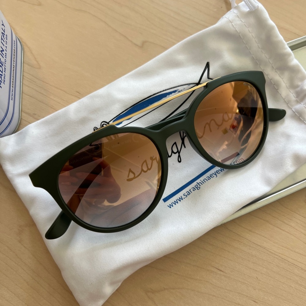 NEVER WORN - Saraghina Italian Sunglasses